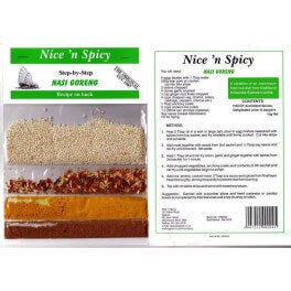 Nice n Spicy Nasi Goreng Spice Mix (CASE OF 25 x 15g)