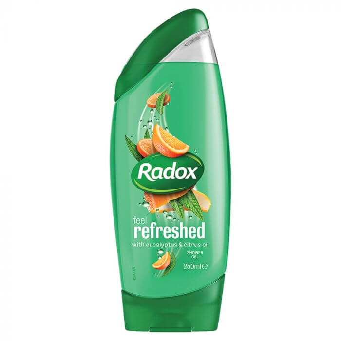 Radox Shower Gel Feel Refreshed Shower Gel (CASE OF 6 x 250ml)