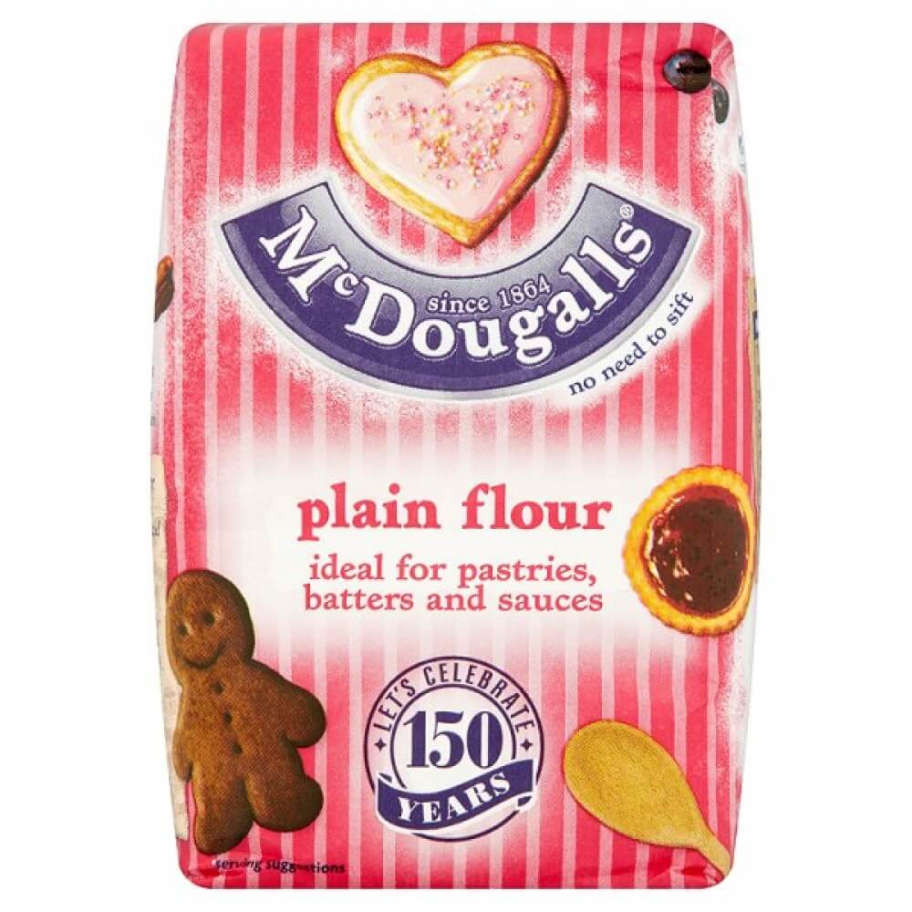 McDougalls Flour Plain (CASE OF 12 x 500g)