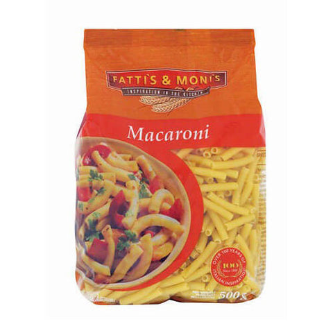 Fattis and Monis Macaroni (CASE OF 10 x 500g)