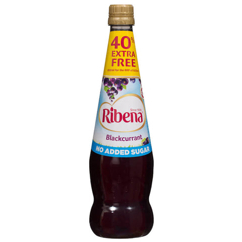 Ribena Blackcurrant Juice Light No Added Sugar (CASE OF 12 x 850ml)