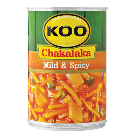Koo Chakalaka Mild and Spicy (Kosher) (CASE OF 12 x 410g)