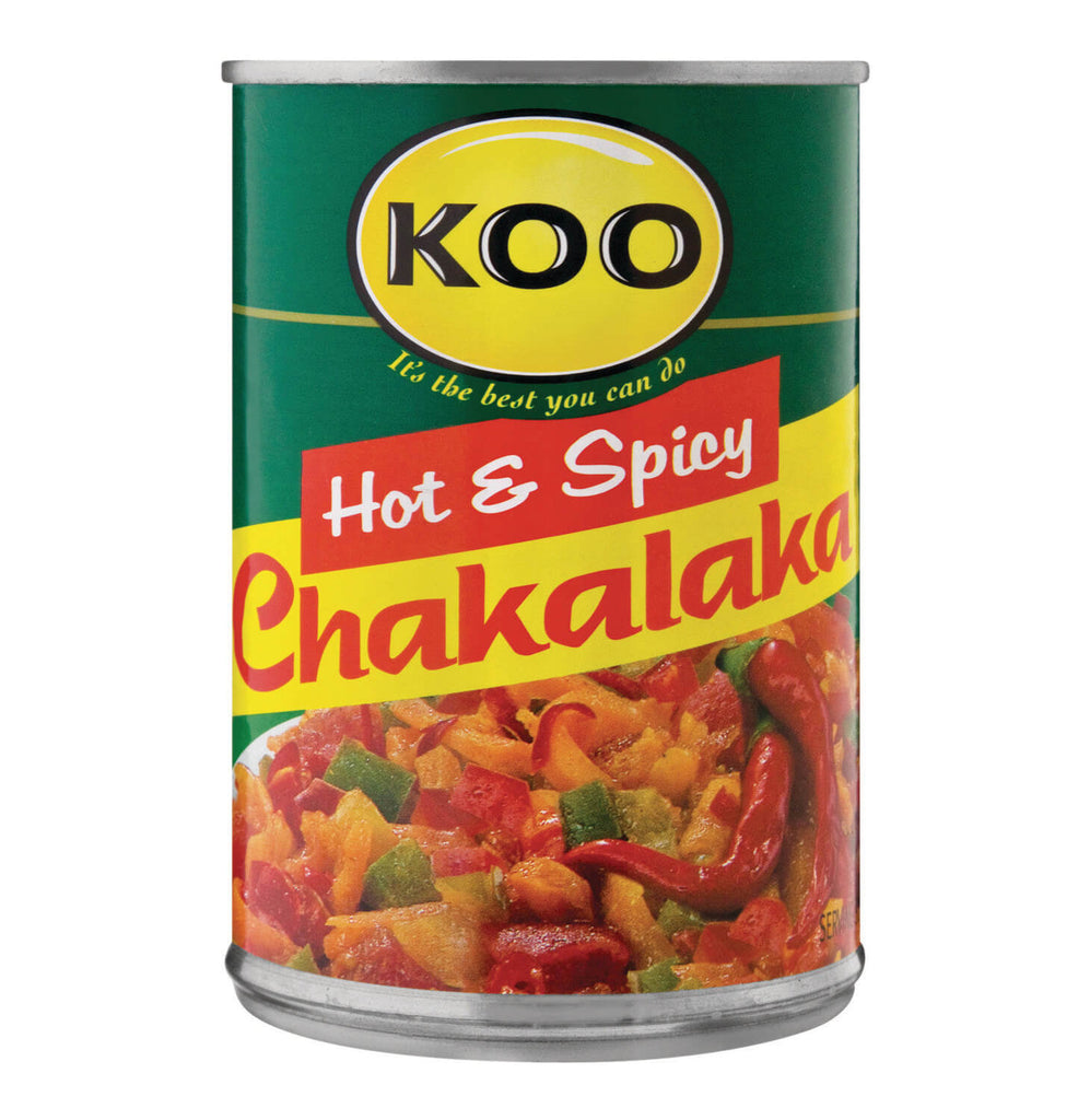 Koo Chakalaka Hot and Spicy (Kosher) (CASE OF 12 x 410g)