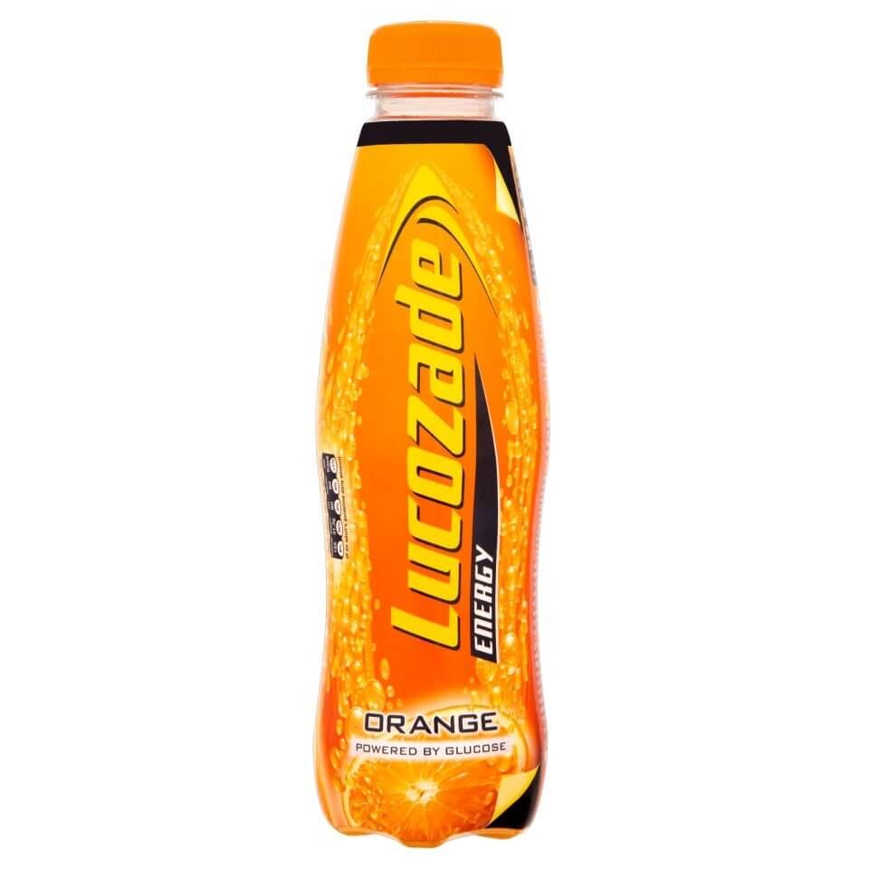 Lucozade Orange Bottle (CASE OF 24 x 380ml)
