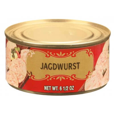 Geiers Jagdwurst Tinned Meat (CASE OF 12 x 184g)