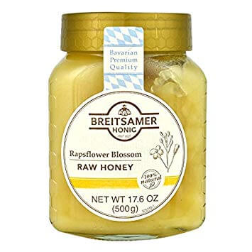 Breitsamer Creamy Rapsflower Blossom Honey (CASE OF 6 x 500g)