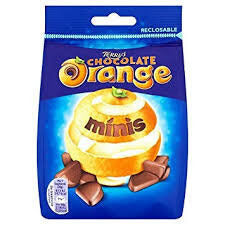 Terrys Chocolate Orange Minis Bag (HEAT SENSITIVE ITEM - PLEASE ADD A THERMAL BOX TO YOUR ORDER TO PROTECT YOUR ITEMS (CASE OF 10 x 125g)