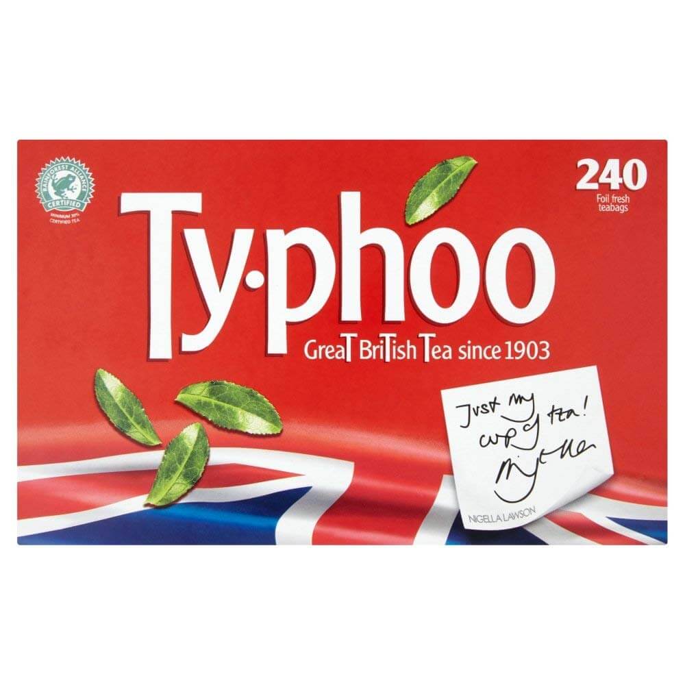 Typhoo Original (Pack of 240 Tea Bags) (CASE OF 8 x 696g)