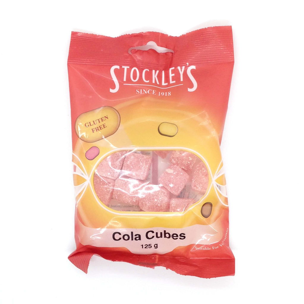 Stockleys Sweets Cola Cubes (CASE OF 12 x 125g)