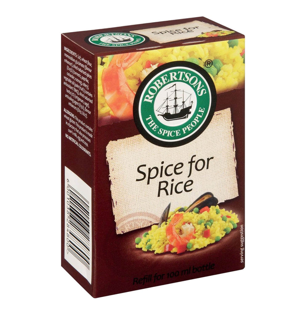 Robertsons Spice - Spice for Rice Refill Box (CASE OF 10 x 89g)