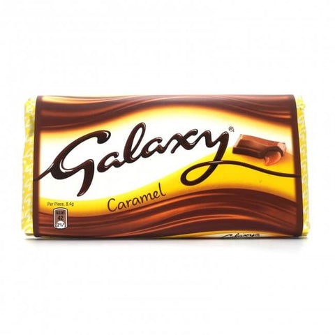 Mars Galaxy - Smooth Caramel Bar (HEAT SENSITIVE ITEM - PLEASE ADD A THERMAL BOX TO YOUR ORDER TO PROTECT YOUR ITEMS (CASE OF 24 x 135g)