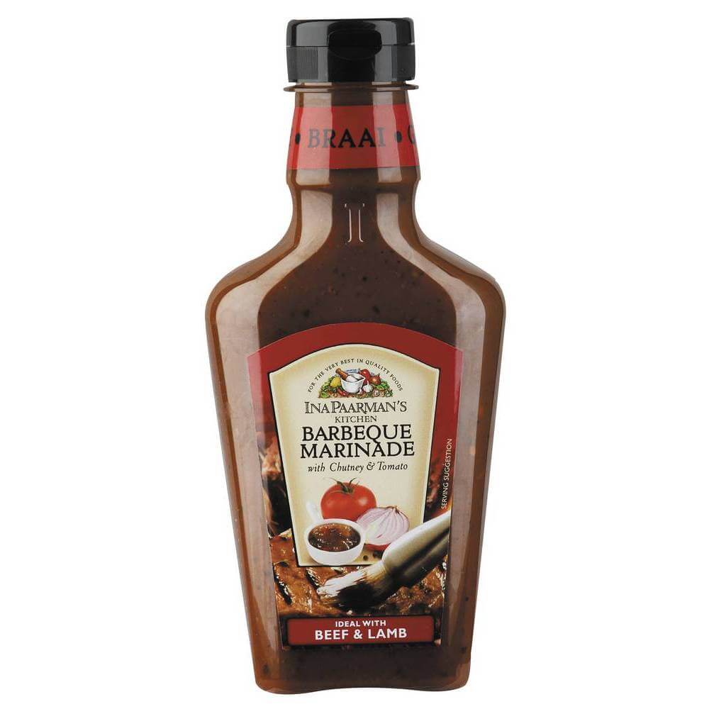 Ina Paarman Marinade - Barbeque With Chutney And Tomato (CASE OF 12 x 500ml)
