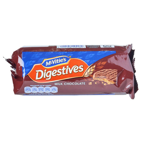McVities Digestives - Milk Chocolate Biscuits (CASE OF 12 x 266g)