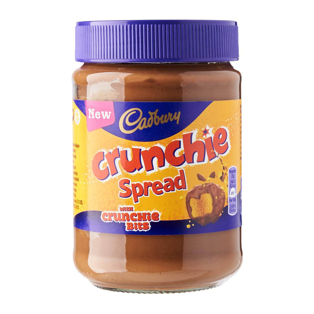 Cadbury Crunchie Spread With Real Crunchie Bits (CASE OF 6 x 400g)