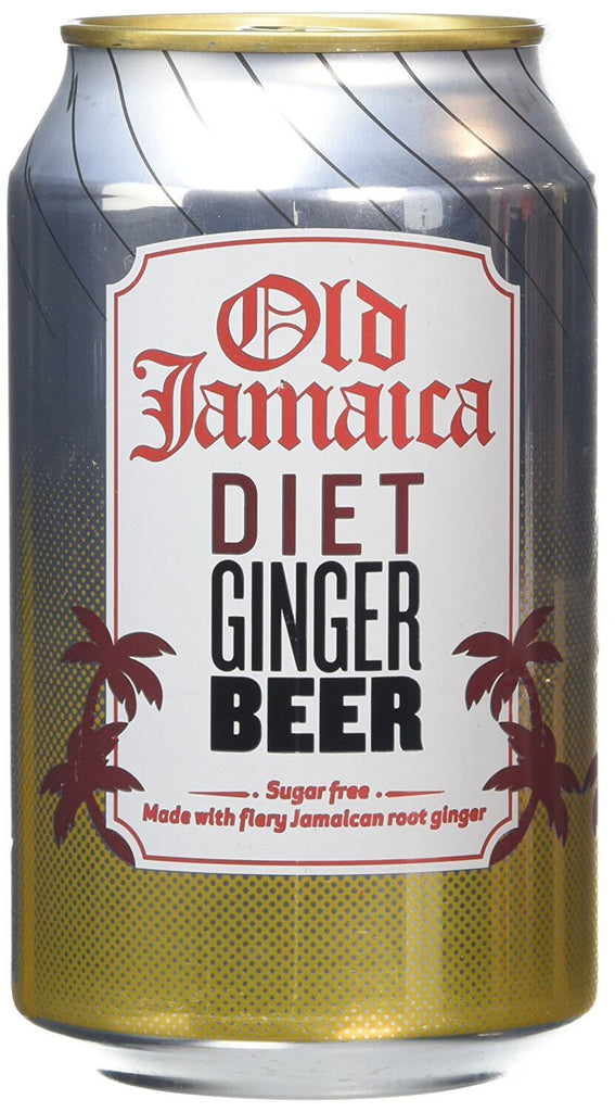 Old Jamaica Ginger Beer Light with Fiery Jamaican Root Ginger (CASE OF 24 x 330ml)