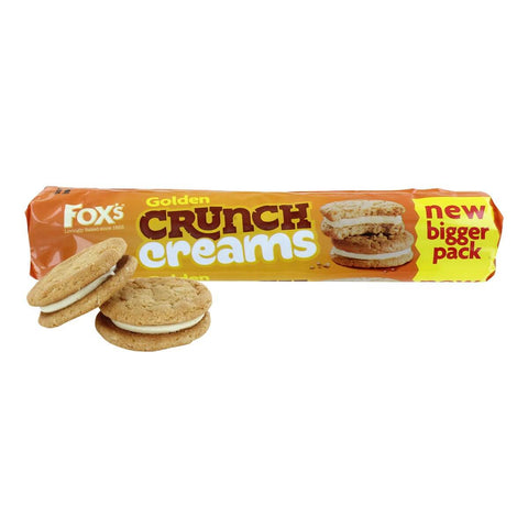 Foxs Biscuits - Golden Crunch Creams (CASE OF 16 x 200g)