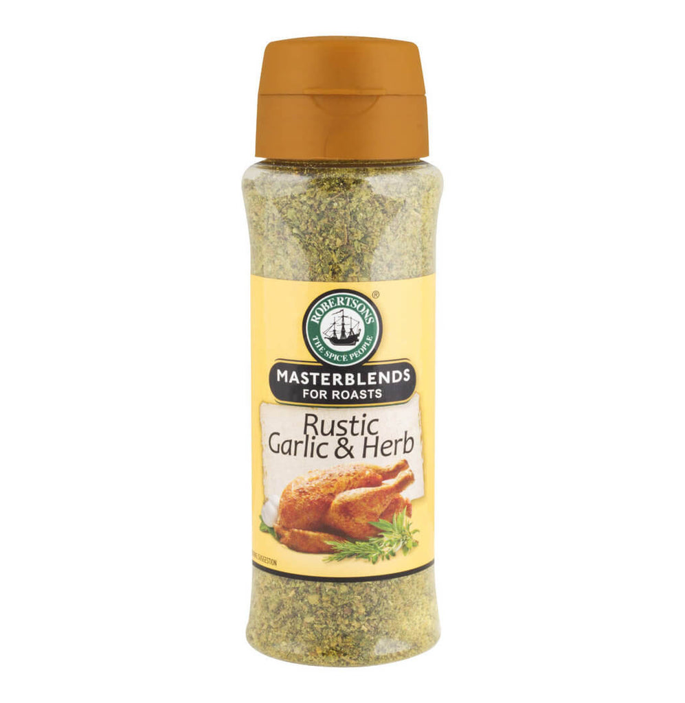 Robertsons Spice - Masterblend for Roasts - Rustic Garlic and Herb (CASE OF 10 x 200g)