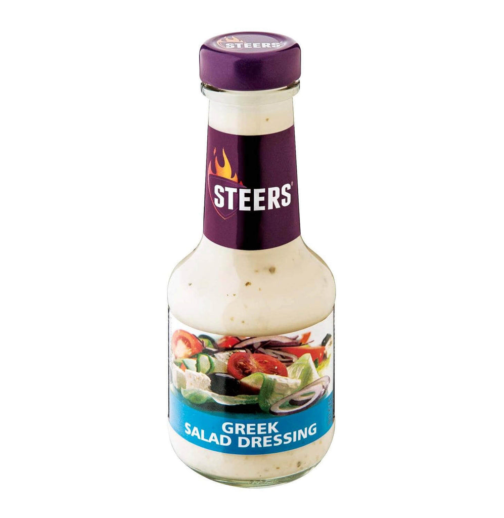 Steers Sauce - Greek Salad Dressing (CASE OF 6 x 375ml)