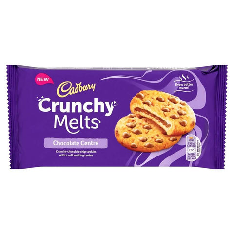 Cadbury Crunchy Melts Biscuits (CASE OF 12 x 156g)