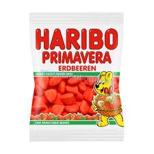 Haribo Strawberry Primavera (CASE OF 20 x 175g)
