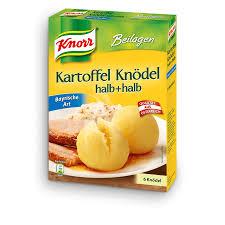 Knorr Potato Dumplings Half and Half Bavarian Style (Pack of 6) (CASE OF 10 x 150g)