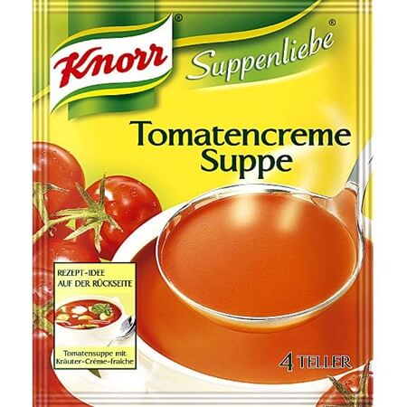 Knorr Cream Of Tomato Soup (CASE OF 18 x 62g)