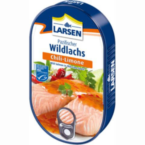 Larsen Wild Salmon In Chilli Lime Sauce (CASE OF 8 x 200g)