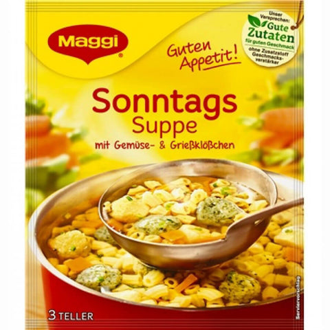 Maggi Sunday Soup (3 Portions) (CASE OF 10 x 57g)