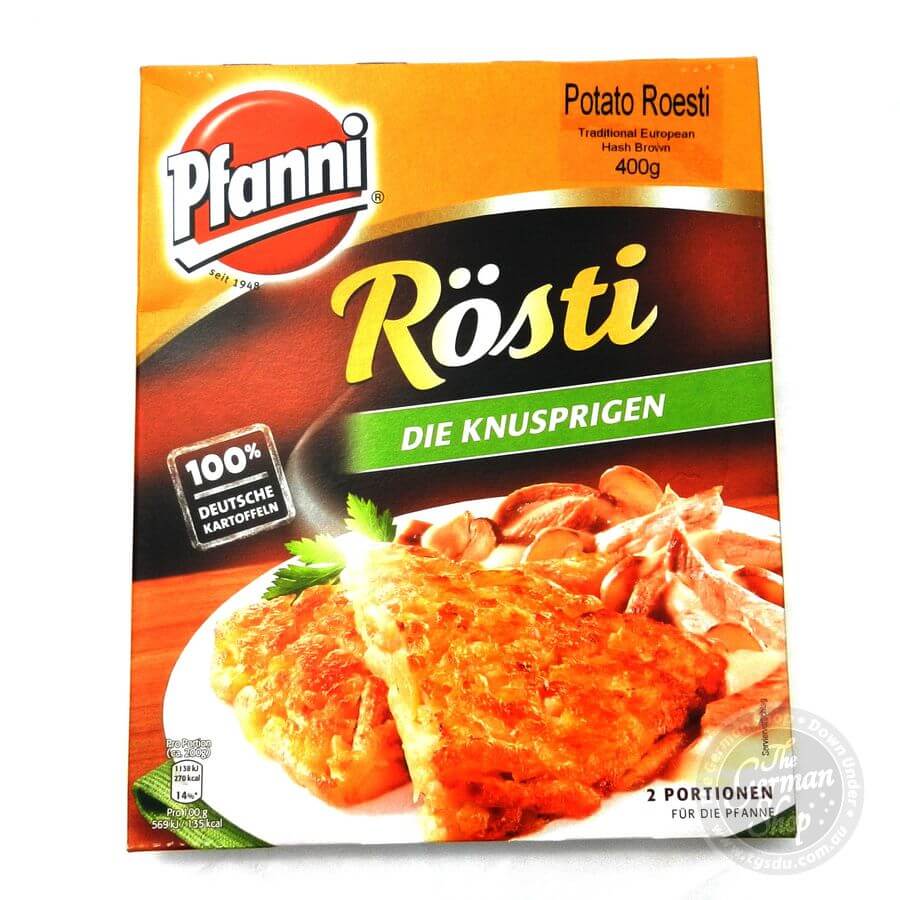 Pfanni Hash Browns Swiss Style (CASE OF 10 x 400g)