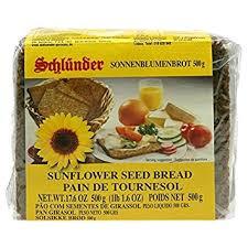Schlunder Whole Grain Bread with Sunflower seeds (CASE OF 12 x 500g)
