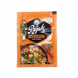 Robertsons Rajah Curry Powder - Mild and Spicy Sachet (CASE OF 40 x 7g)