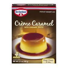 Dr Oetker Creme Caramel Instant Dessert, Serves 4 (CASE OF 12 x 105g)