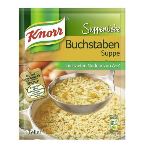 Knorr Alphabet Noodle Soup (CASE OF 14 x 82g)