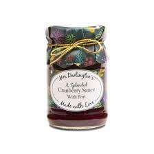 Mrs Darlingtons Cranberry Sauce With Port (CASE OF 6 x 200g)
