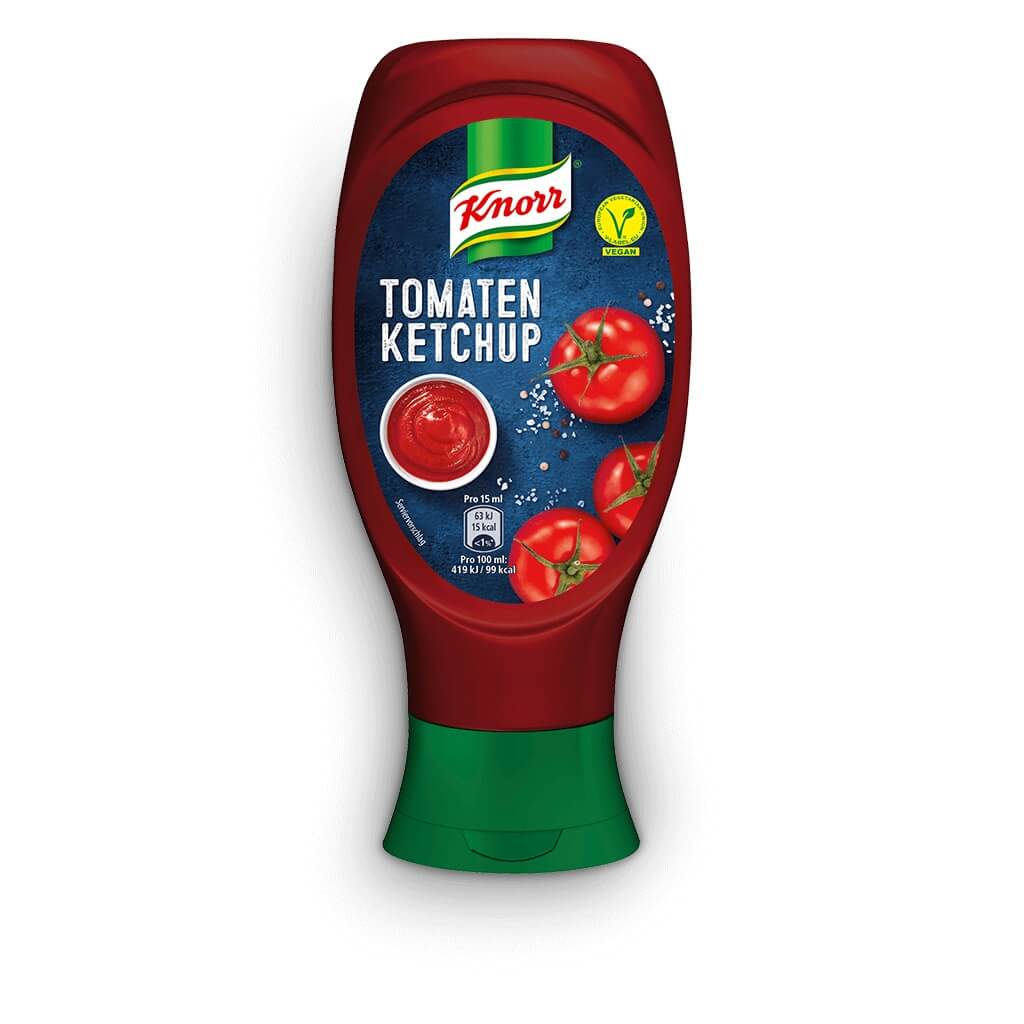 Knorr Tomato Ketchup Squeeze Bottle (CASE OF 8 x 430ml)