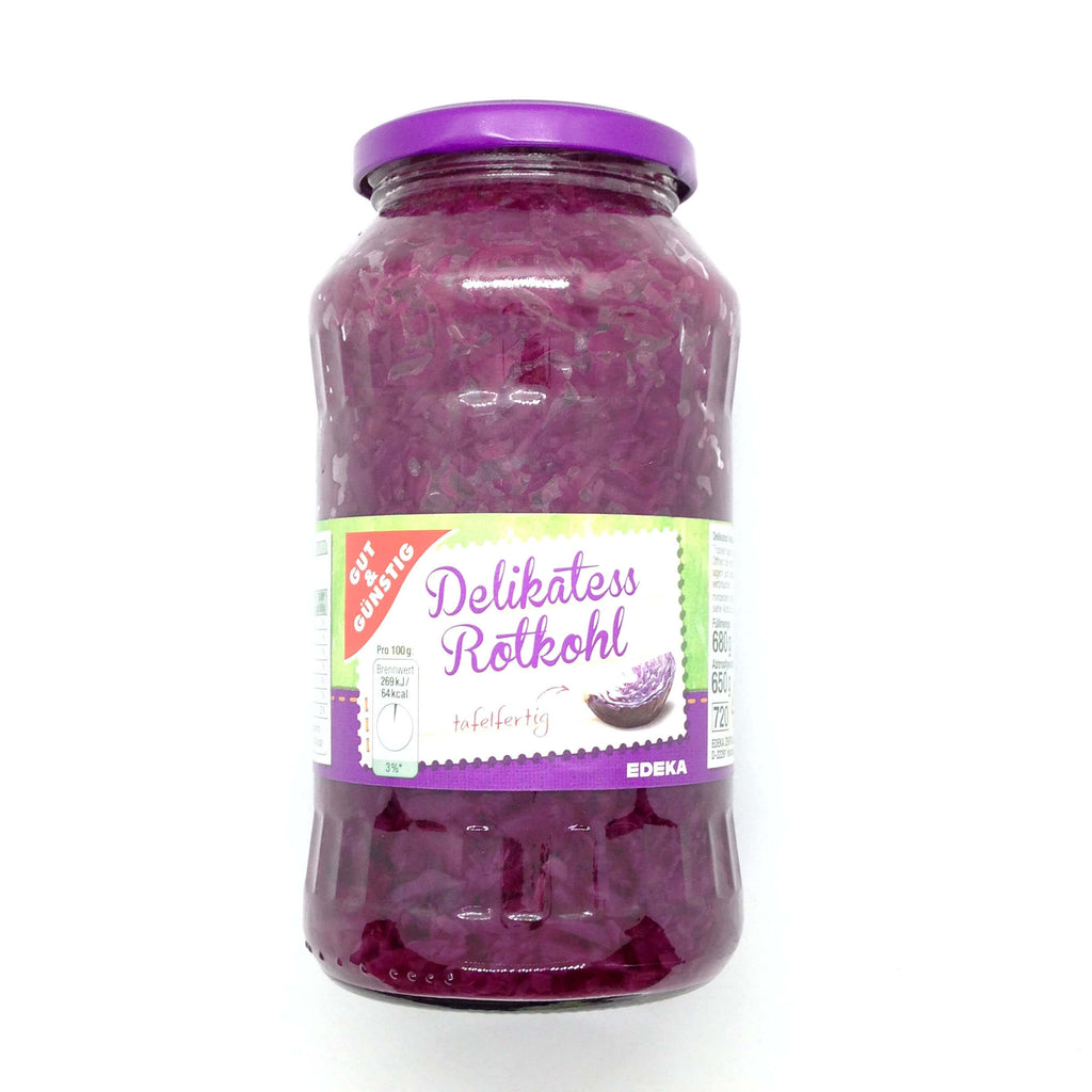Gut and Gunstig Traditional Red Cabbage (CASE OF 12 x 680g)