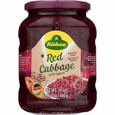 Kuehne Red Cabbage with Apple (CASE OF 6 x 680g)