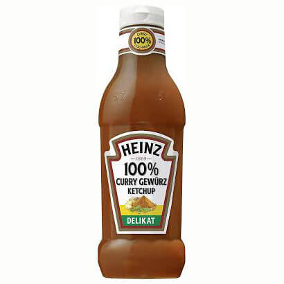 Heinz Curry Gewuerz Ketchup Delikat (CASE OF 8 x 590ml)