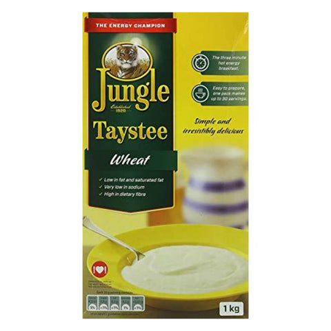 Jungle Taystee Wheat Porridge (CASE OF 10 x 1kg)
