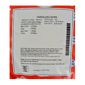 Crown National Wors Seasoning Chakalaka (CASE OF 5 x 1kg)