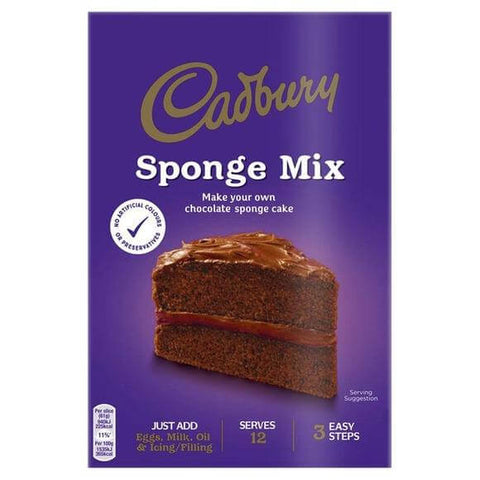 Cadbury Chocolate Cake Mix (CASE OF 5 x 400g)