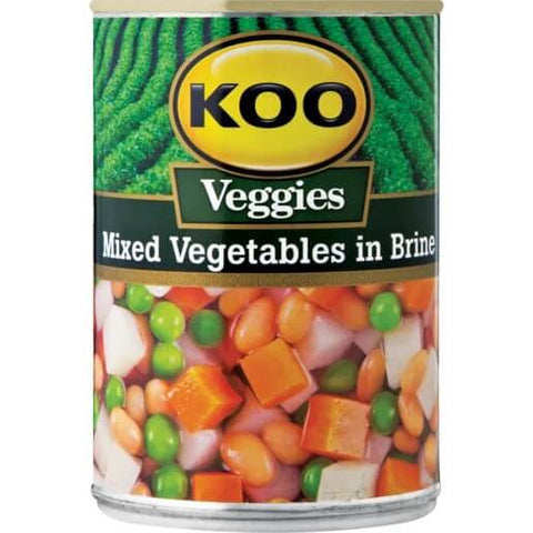 Koo Mixed Vegetables in Brine (CASE OF 12 x 410g)