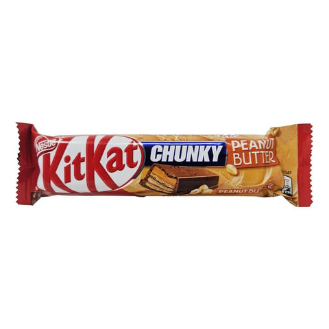 Nestle KitKat - Peanut Butter Chunky (HEAT SENSITIVE ITEM - PLEASE ADD A THERMAL BOX TO YOUR ORDER TO PROTECT YOUR ITEMS (CASE OF 24 x 42g)