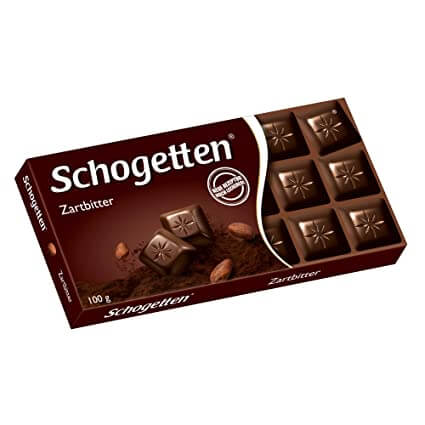 Schogetten Zartbitter Schokolade (HEAT SENSITIVE ITEM - PLEASE ADD A THERMAL BOX TO YOUR ORDER TO PROTECT YOUR ITEMS (CASE OF 15 x 100g)