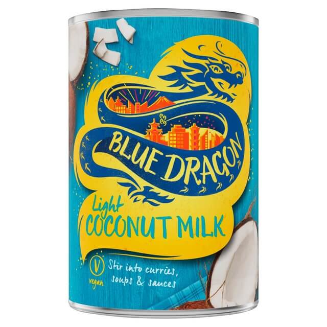 Blue Dragon Light Coconut Milk (CASE OF 6 x 400ml)