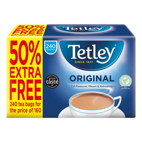 Tetley Teabags 240 Bags (CASE OF 6 x 1200g)