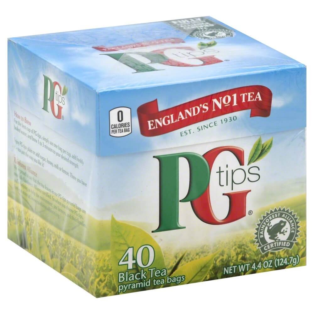 PG Tips Teabags 40 Bags (CASE OF 6 x 116g)
