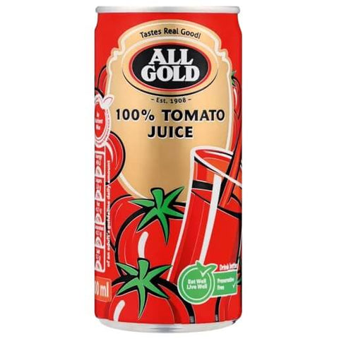 All Gold Tomato Juice (CASE OF 6 x 200ml)