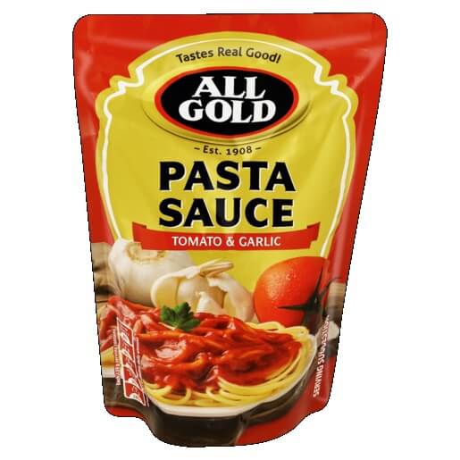 All Gold Pasta Sauce Tomato and Garlic (CASE OF 12 x 405g)