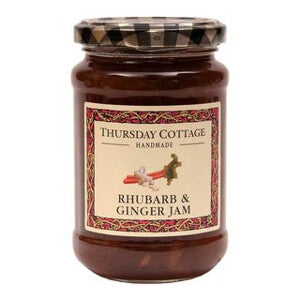 Thursday Cottage Rhubarb And Ginger Jam (CASE OF 6 x 340g)
